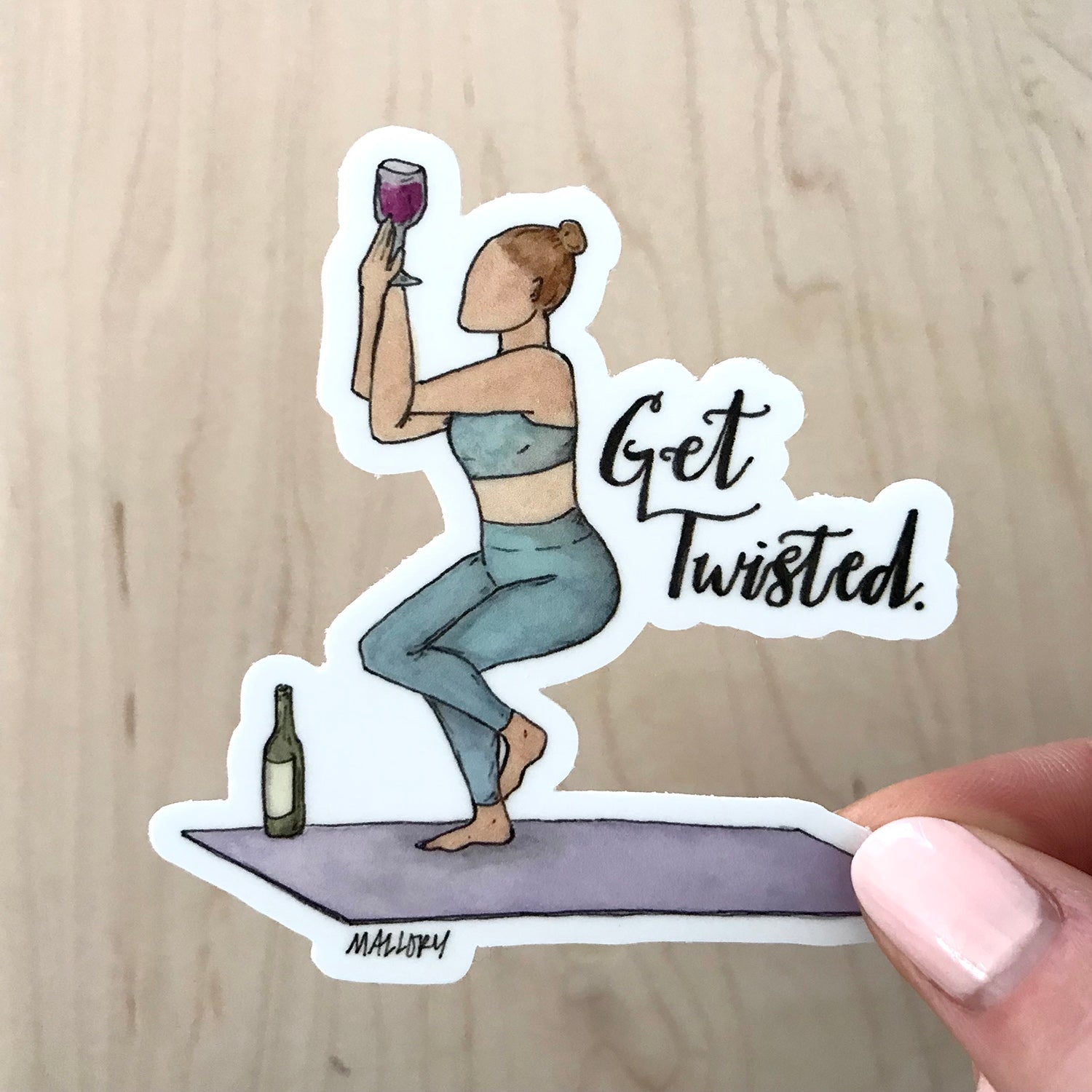 Get Twisted Sticker
