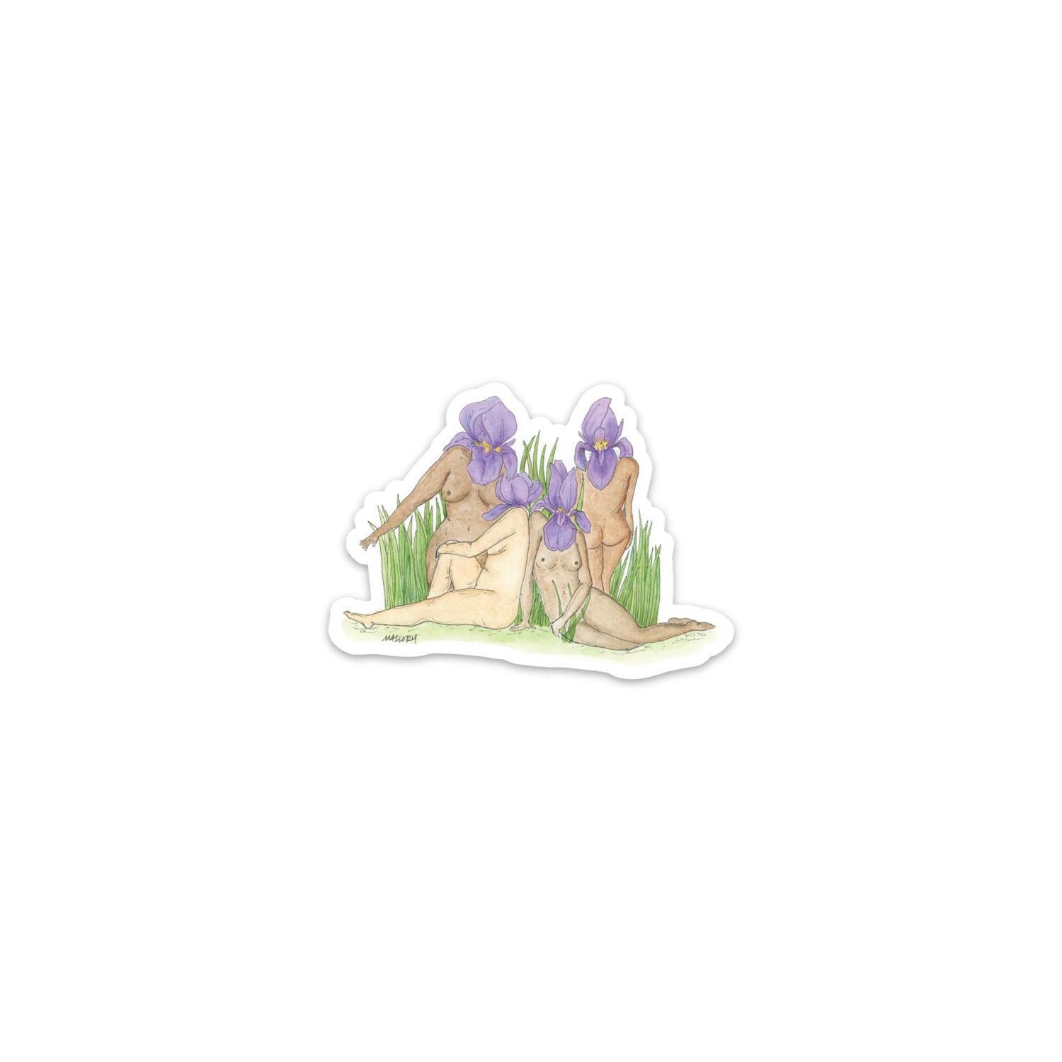 Iris Babes Sticker