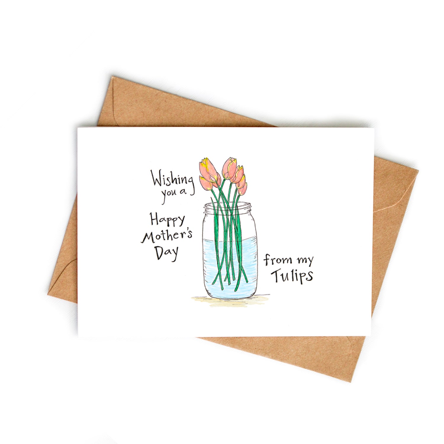 Sweet Tulips Mother's Day Card