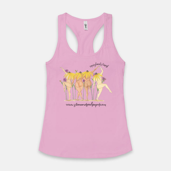 Black-eyed Susan Women's Racerback Tank