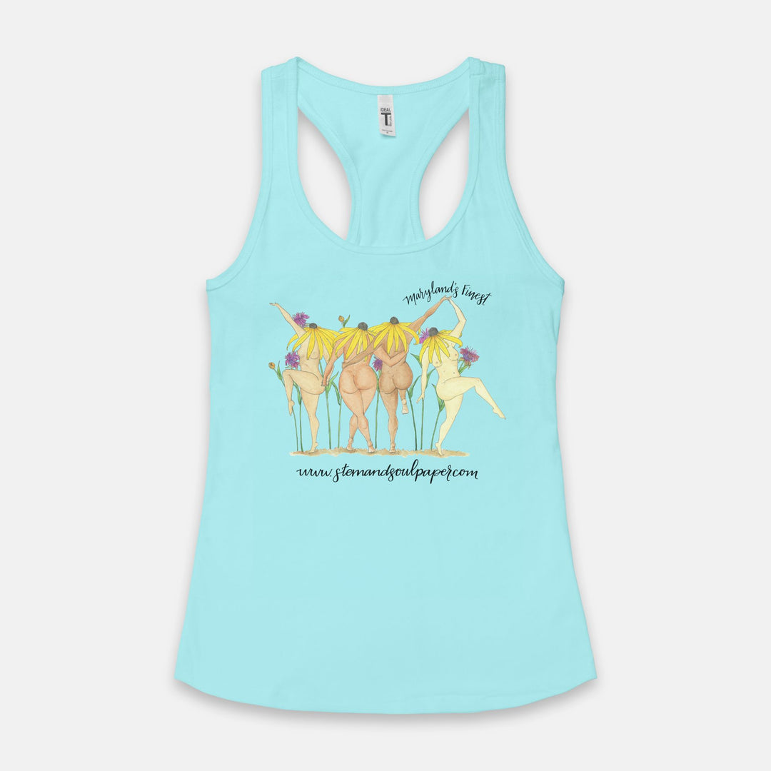 Black-eyed Susan Women's Racerback Tank