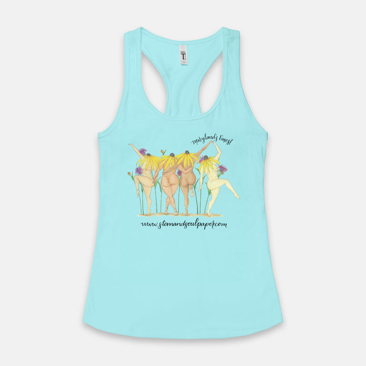 Black-eyed Susan Women's Racerback Tank