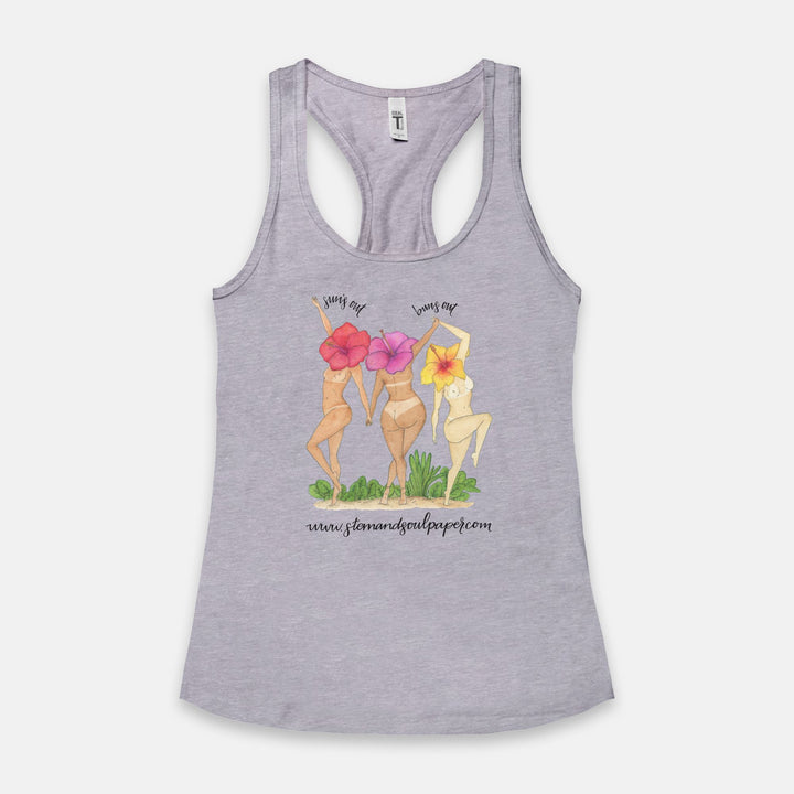 Manifesting Tan Lines Racerback Tank