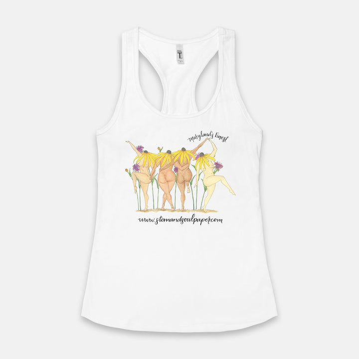 Black-eyed Susan Women's Racerback Tank