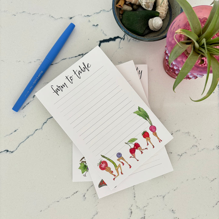 Farm to Table Farmers Market Core Notepad