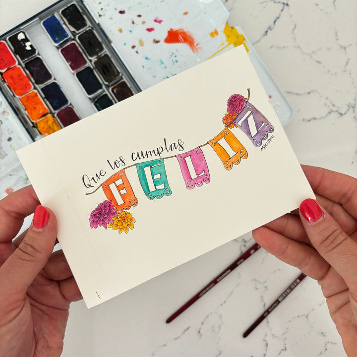 Que Los Cumplas Feliz Carta para Cumpleaños | Birthday Card in Spanish