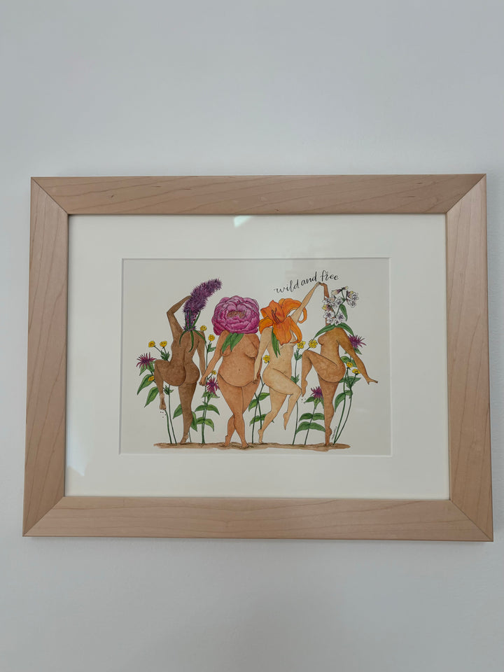 Wild and Free Flower Women