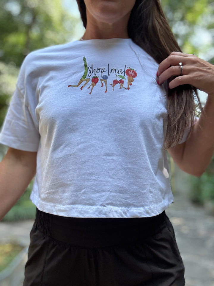 Shop Local Cropped Tee
