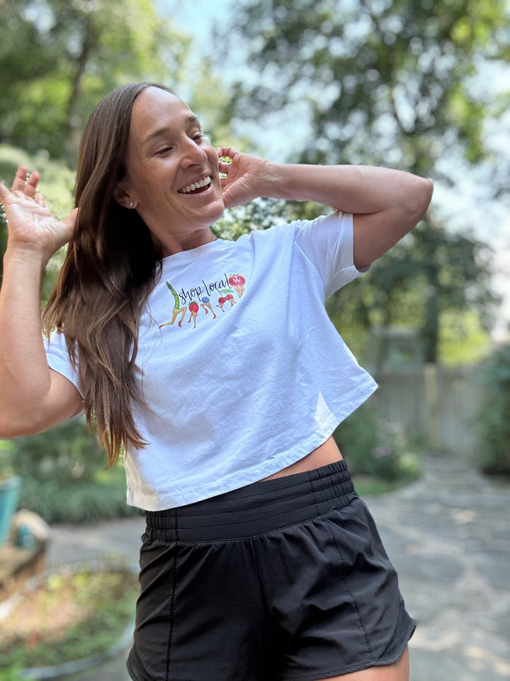 Shop Local Cropped Tee