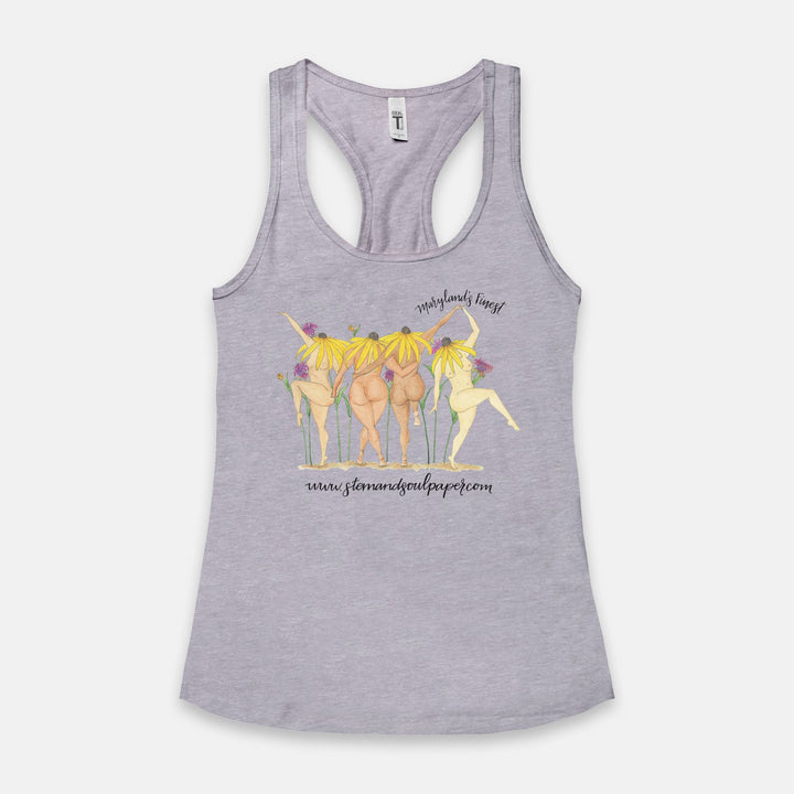 Black-eyed Susan Women's Racerback Tank