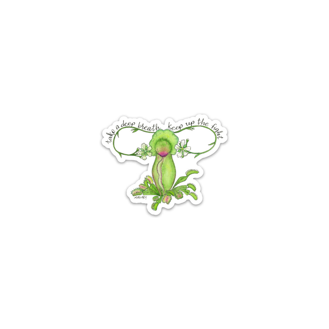 Take a Deep Breath Vinyl Sticker