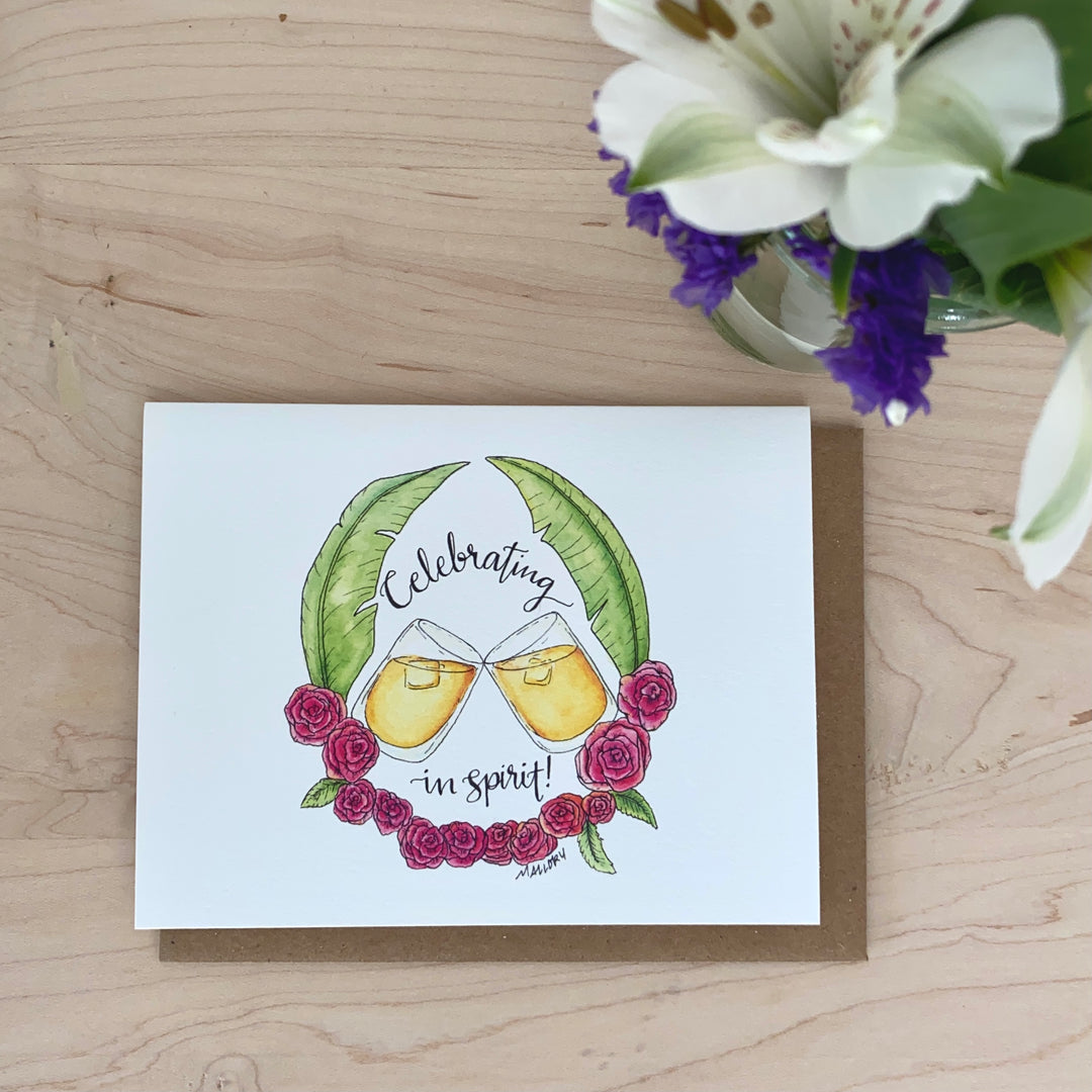 Congratulations card, card for wedding, card for shower, birthday card