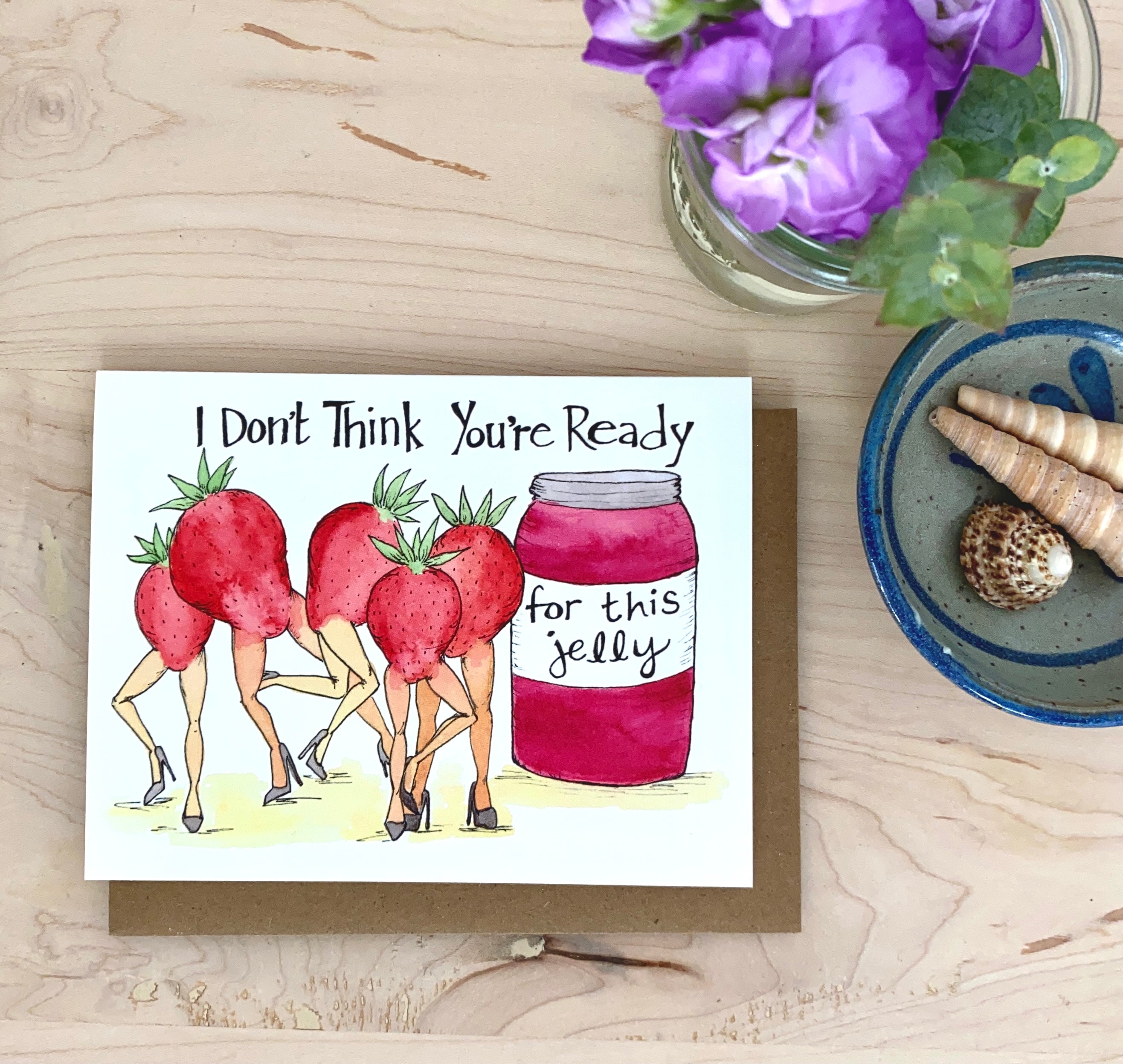 Jelly Ladies Funny Card