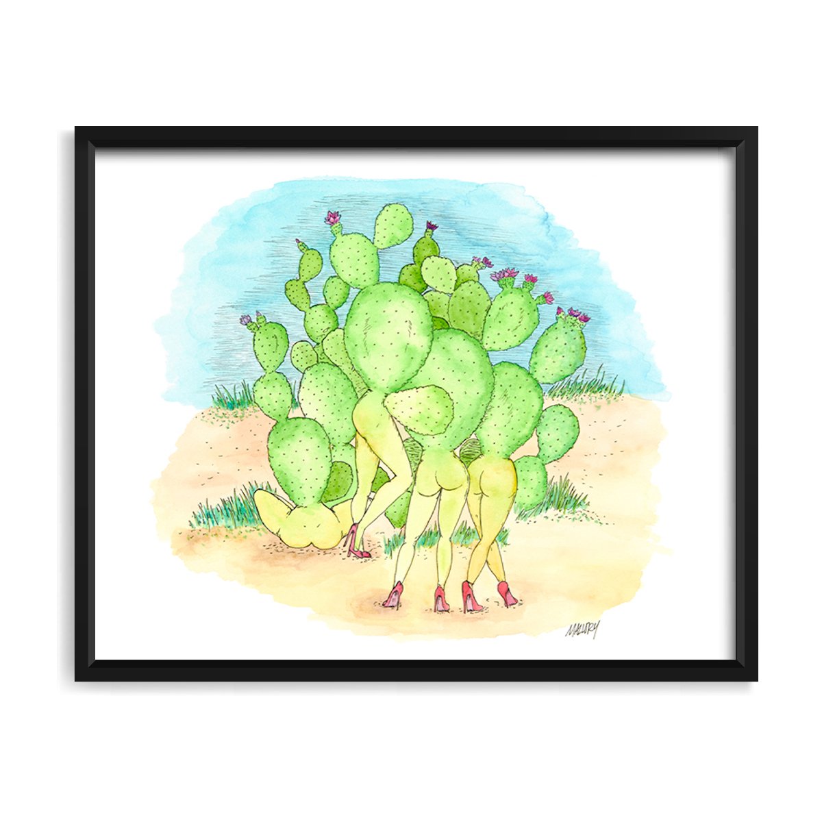 Prickly Pear Ladies 8x10