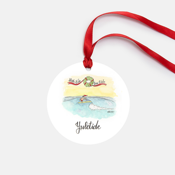 Yuletide Santa Tree Ornament – Stem and Soul