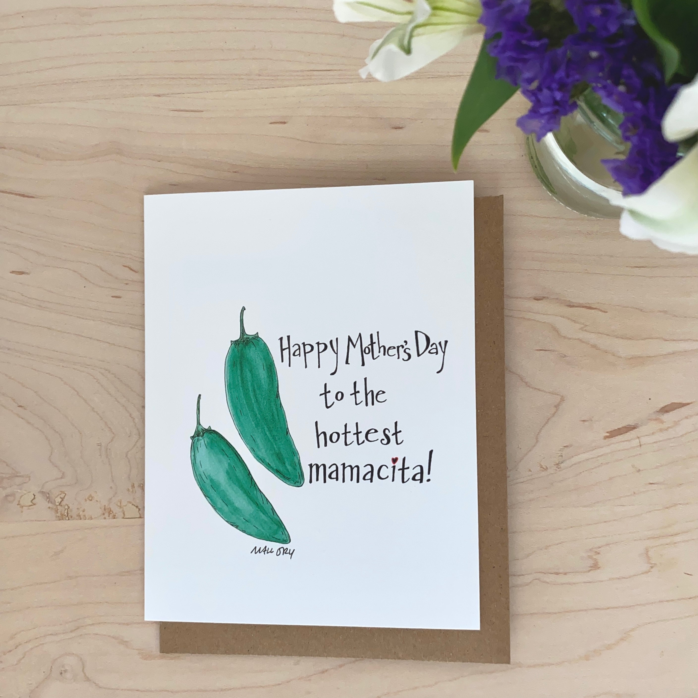 Hot Mamacita Mother's Day Card