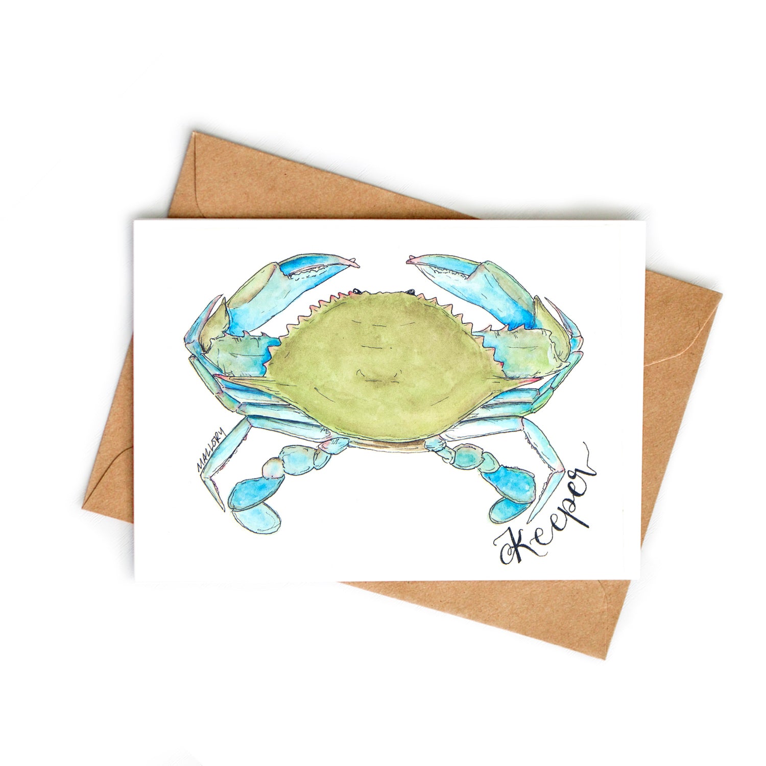 Keeper Crab Card