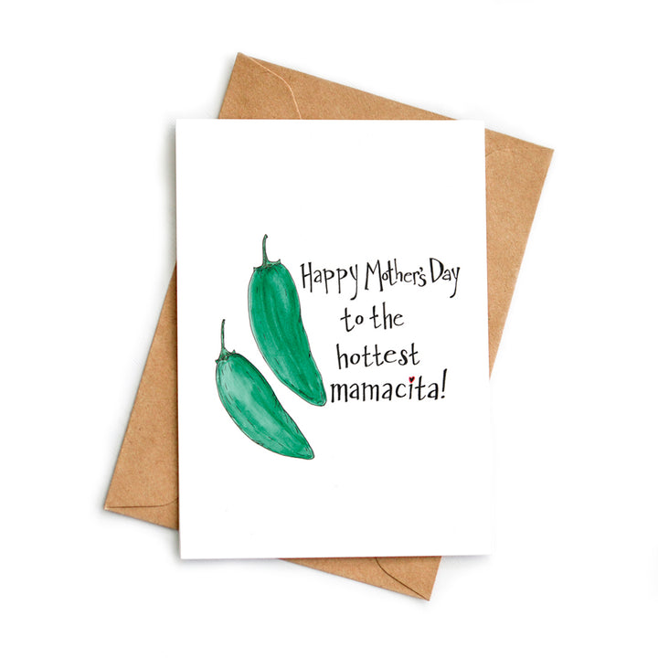 Hot Mamacita Mother's Day Card for New Mom