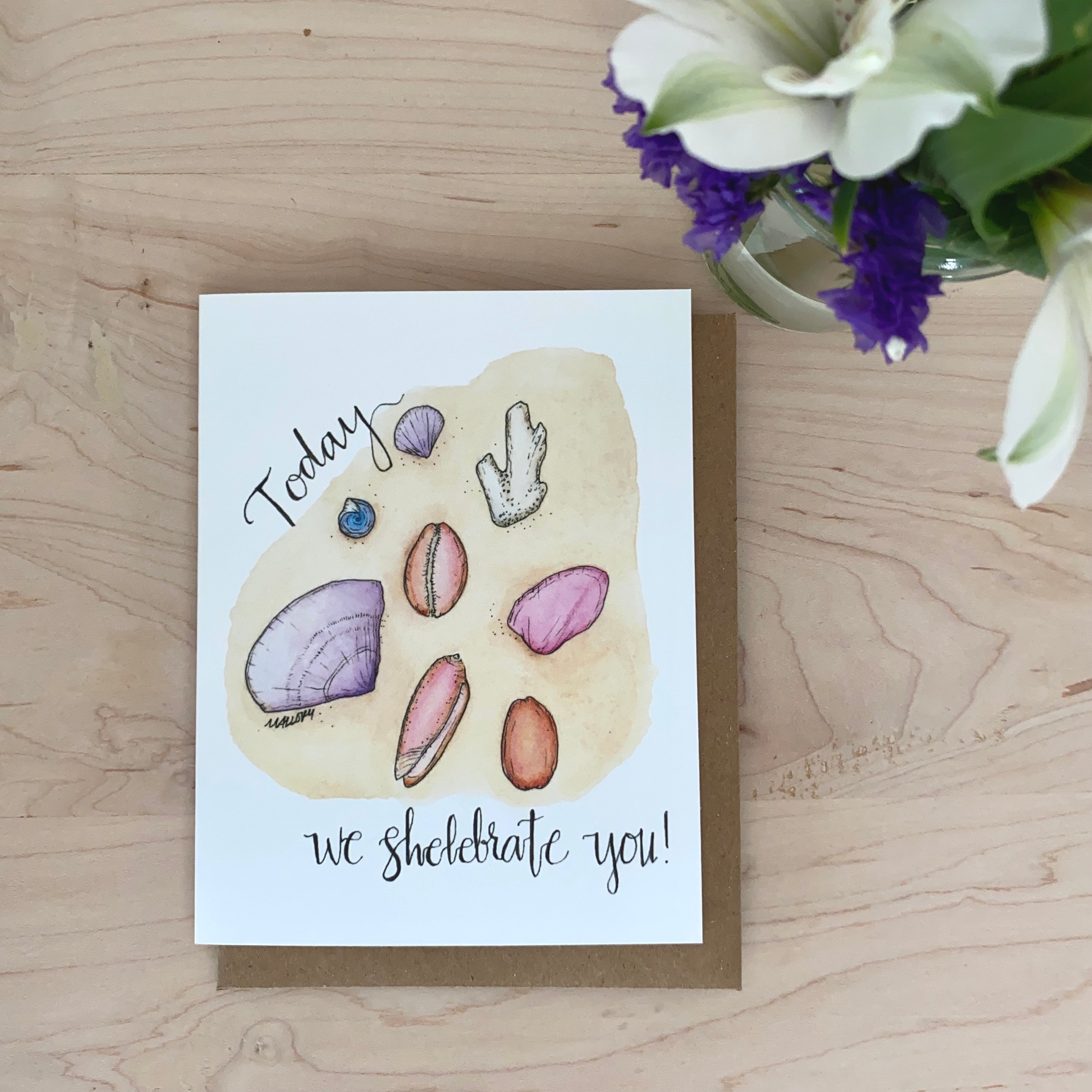 Shelebrate You Birthday Congratulations Card