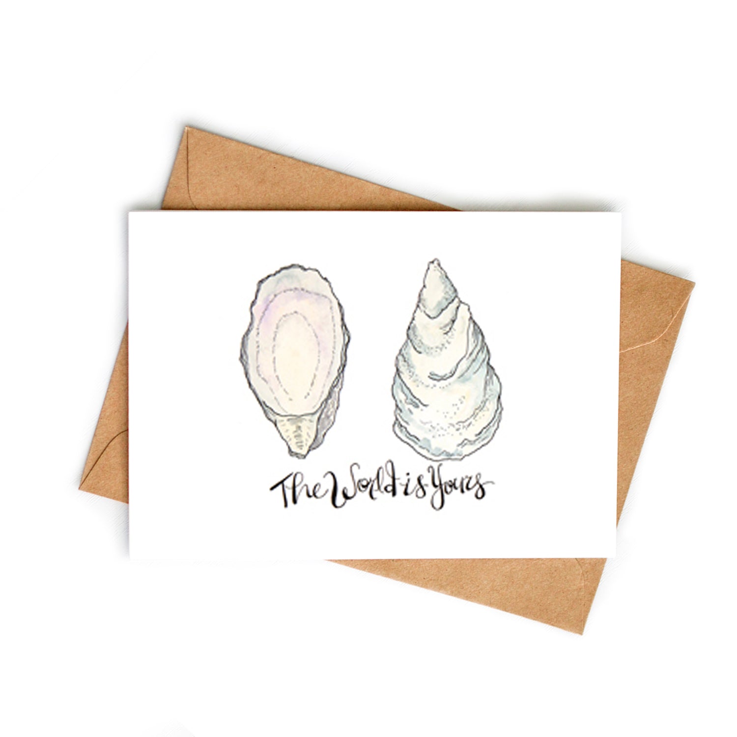 The World is Yours Congratulations Card