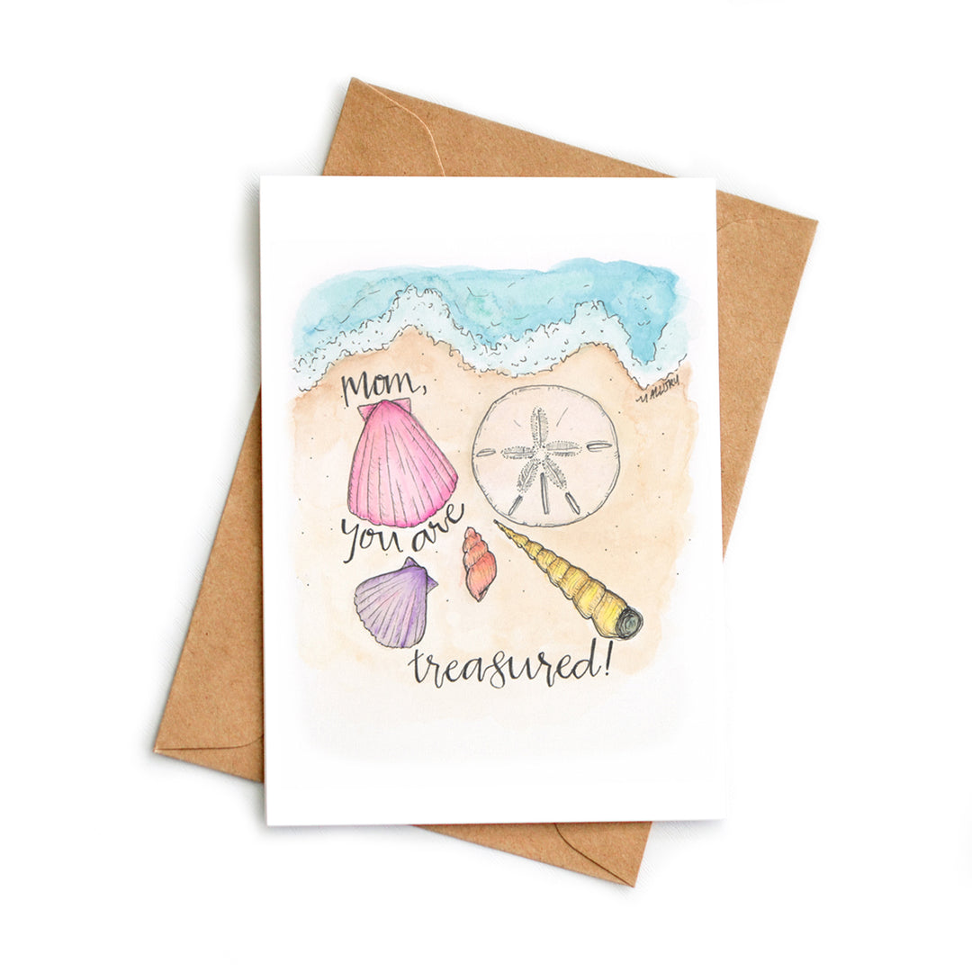 Sea Shell Treasure Mother's Day Card