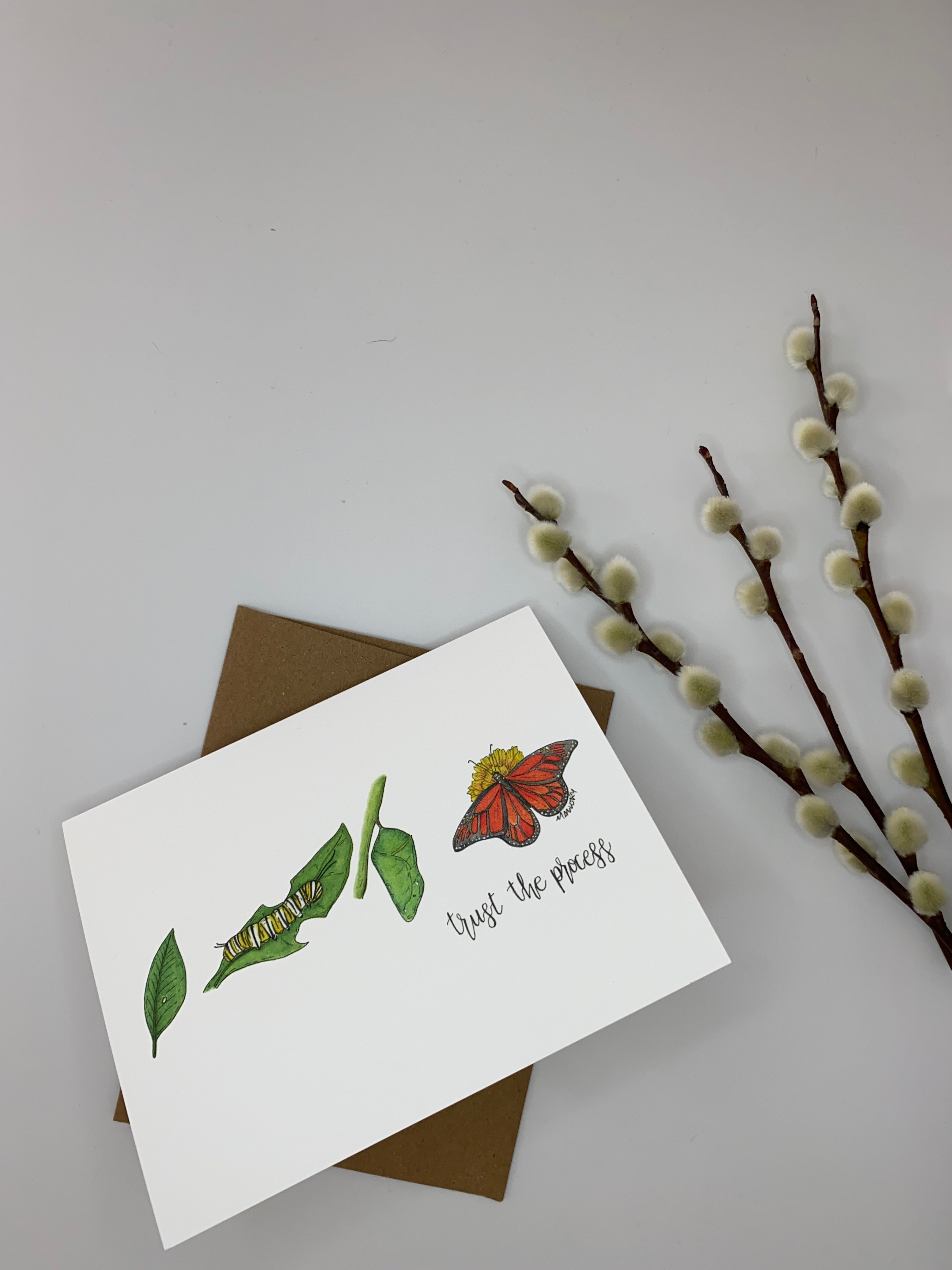 Butterfly Encouragement Card